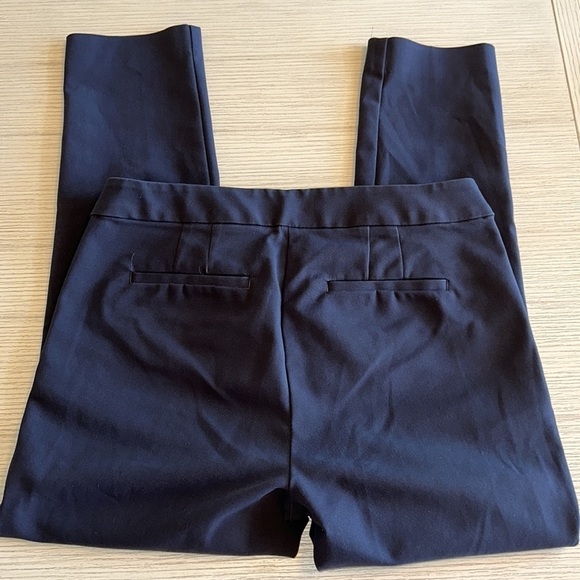 Loft High Waist Julie Skinny Cropped Trousers Women's Size 8 - Picture 3 of 7
